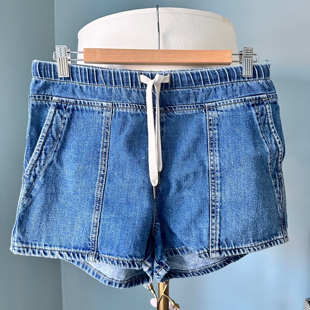 James Perse Classic Blue Jean Shorts